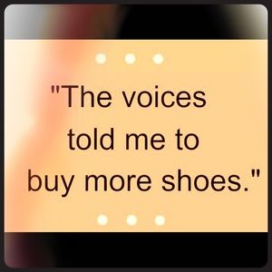 You deserve a pair of shoes 💕